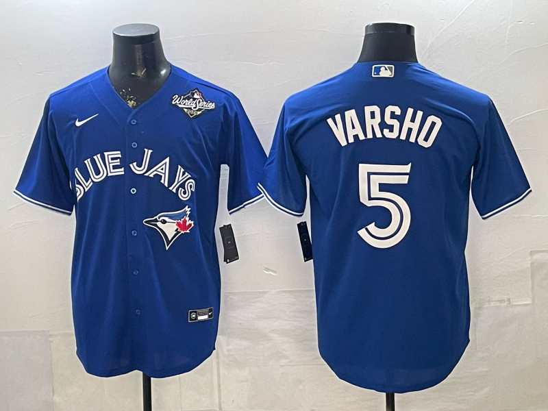 Men 2026 Toronto Blue Jays #5 Varsho Blue Game Nike MLB Jersey 2026004